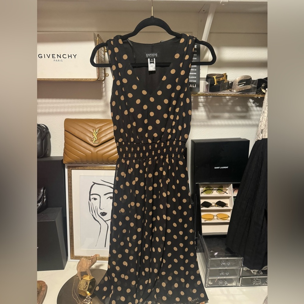 Retro Polka Dot Dress